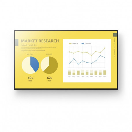 Sony FW-50EZ20L Signage Display Digital signage flat panel 127 cm (50") LED Wi-Fi 350 cd/m² 4K Ultra