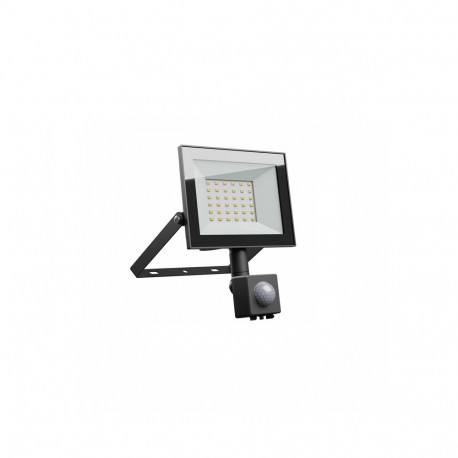 FLOODLIGH SENSOR 30W 230V NW IP44 BLACK