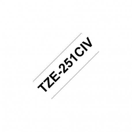 Brother TZE251CIV label-making tape TZ