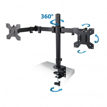 Esperanza ERW018 Desk Mount for Two Monitors 10-27" up to 8kg