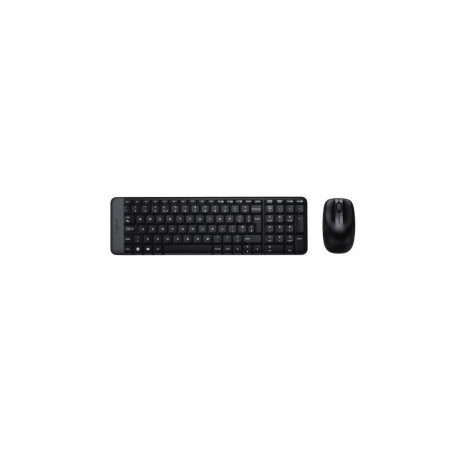 Logitech MK220 Combo Wireless Keyboard and Mouse US Black