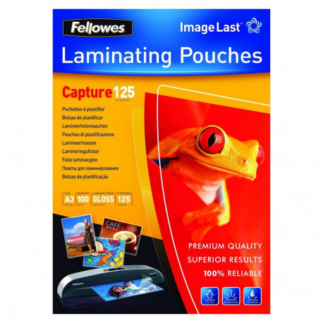 Fellowes lamineerimiskile ImageLast A3 125mikronit 100tk, läikiv