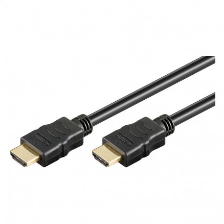 "Goobay 2m HDMI Kabel mit Ethernet, 4K (2160p), vergoldete Kontakte"