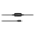 Kensington peakomplekt Classic EQ USB-C, mikrofoni ja helitugevuse juhtimisega