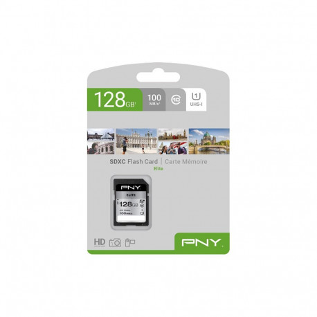 "CARD XC Card 128GB PNY Elite R100MB/s retail"
