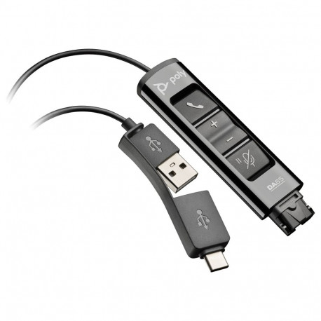 "HP Poly DA Series DA85 - Sound card - USB-C / USB-A"
