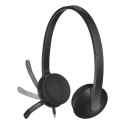 "Logitech USB Headset H340 - Headset - On-Ear"
