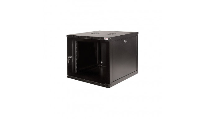 19" seinale paigaldatav SOHO kapp 12U 540*550, lamepakendis, must