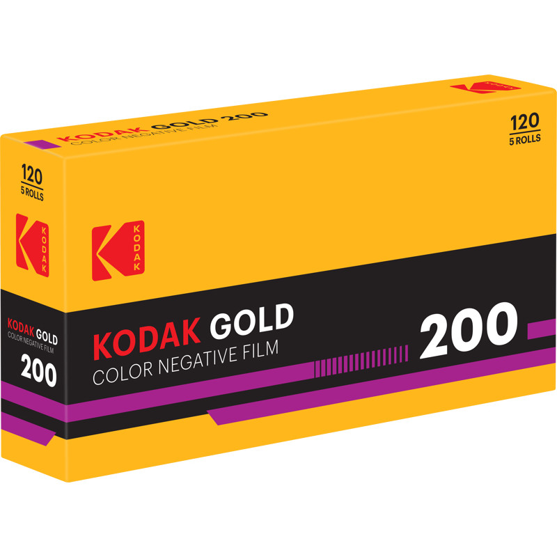Kodak Eastman film Gold 200-120x5