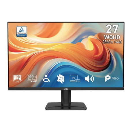 MSI PRO MP275QDE E14 computer monitor 68.6 cm (27") 2560 x 1440 pixels Wide Quad HD LED Black