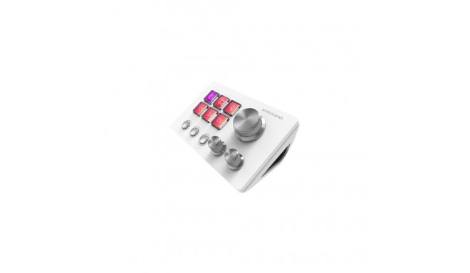 Mars Gaming MSDTWOW Live Content Creation Controller 9 Buttons / white