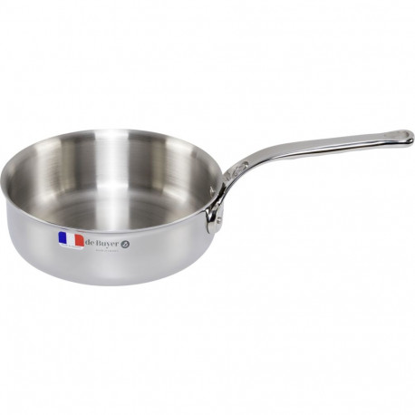 De Buyer Stainless Steel Induction Sauteuse Affinity 20cm (3730 20) deBuyer20) deBuyer 20)
