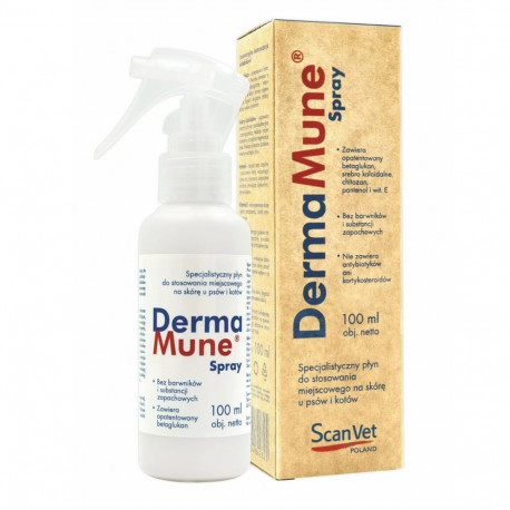 SCANVET DermaMune sprei koertele ja kassidele 100ml
