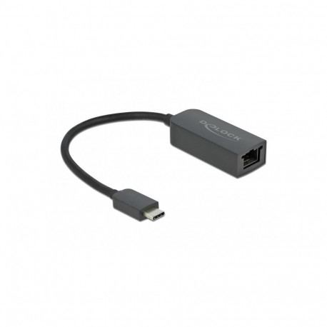 DeLOCK adapter USB Type-C isane 2.5 Gigabit LAN kompaktne