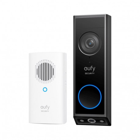 Eufy nutikas video-uksekell E340 2K kahe kaameraga koos gongiga