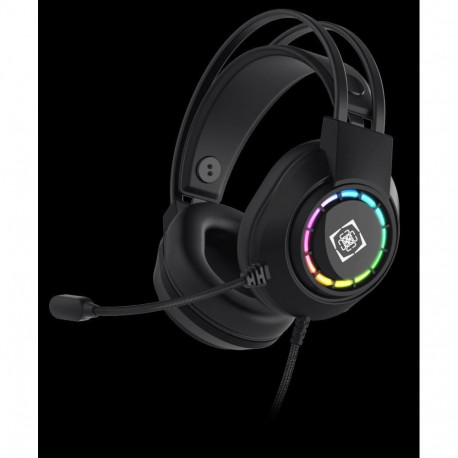 Deltaco Headset Gaming Stereo DH2020 USB RGB schwarz