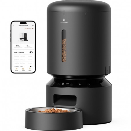 Petlibro lemmikloomade automaatne toidu- ja veedosaator Granary Smart, must
