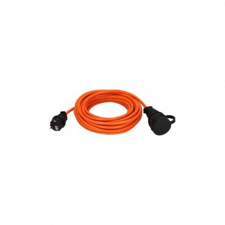 Brennenstuhl 1169930 power extension 10 m 1 AC outlet(s) Outdoor Orange