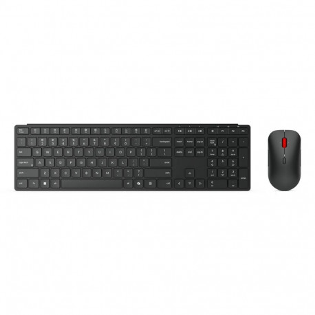 Lenovo 4X31S04814 keyboard Mouse included Office RF Wireless + Bluetooth German Black