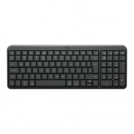 Logitech juhtmevaba klaviatuur K250, grafiit (US)