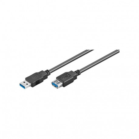 Goobay USB 3.0 SuperSpeed Extension Cable, Black