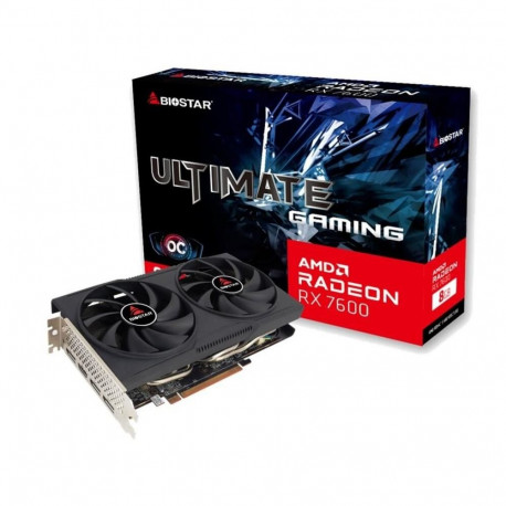 BIOSTAR VGA PCIE16 RX7600 8GB GDDR6/VA76S6RM81