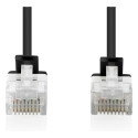 "CAT 6 U-UTP Slim Patchkabel, 5 m, Schwarz"