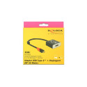 DeLOCK 63312 USB graphics adapter 4096 x 2160 pixels Black