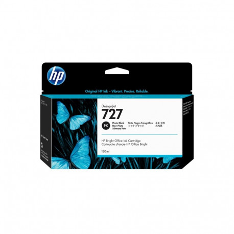 HP 727 130-ml Photo Black DesignJet Ink Cartridge