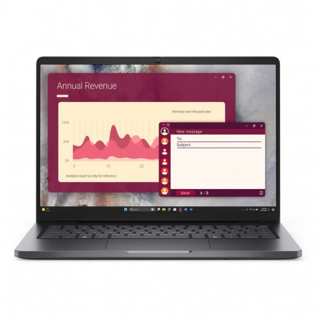 DELL Pro 14 PC14250 Intel Core 5 120U Laptop 35.6 cm (14") Full HD+ 16 GB DDR5-SDRAM 512 GB SSD Wi-F