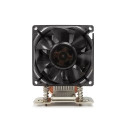 Dynatron A35 computer cooling system Processor Air cooler 8 cm Aluminium, Black 1 pc(s)