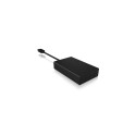 ICY BOX kaardilugeja IB-CR401-C3 USB 3.2 Gen 1 (3.1 Gen 1) Type-C, must