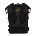 ASUS ROG SLASH Edition 20 backpack Roll top backpack Black Polyester, PU leather