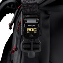 ASUS ROG SLASH Edition 20 backpack Roll top backpack Black Polyester, PU leather