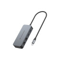 Conceptronic ABBY24G USB-C to Dual-Port Gigabit Network Adapter with 2-Port USB Hub
