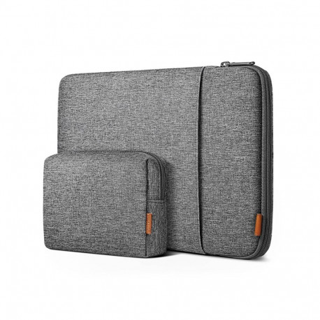 inateck Laptoptasche 13,3" mit ZubehĂ¶rtasche LB01006/S1 gray