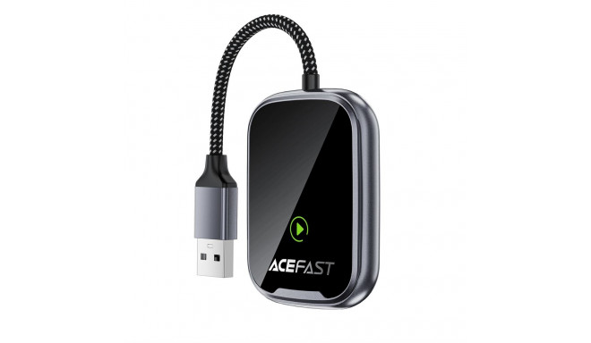 Acefast QC1 Wireless Car Adapter - Gray