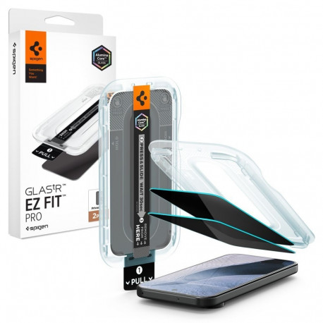 Kaitseklaas privaatsusfiltriga Glas.tR EZ Fit Pro, Google Pixel 11 Pro / Pixel 10 Pro / Pixel 9 Pro 