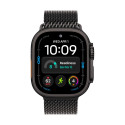 49mm Black Titanium Milanese Loop - Medium
