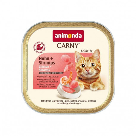 ANIMONDA Carny Adult Chicken and shrimp - wet cat food - 85g