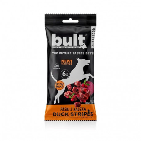 BULT Tasty Strips Superfoods pardimaitselised maiused koertele, 6tk