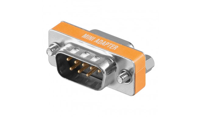 Adapter DB9F - DB9M Mini (Nullmodem)