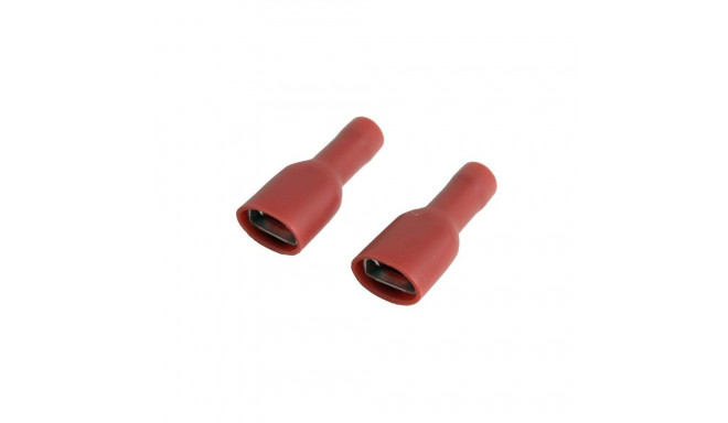 Socket RED.6.3X0.8mm FEMALE, 100pcs