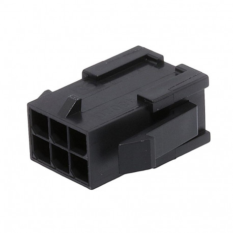 Housing female MicroFit 6 pin