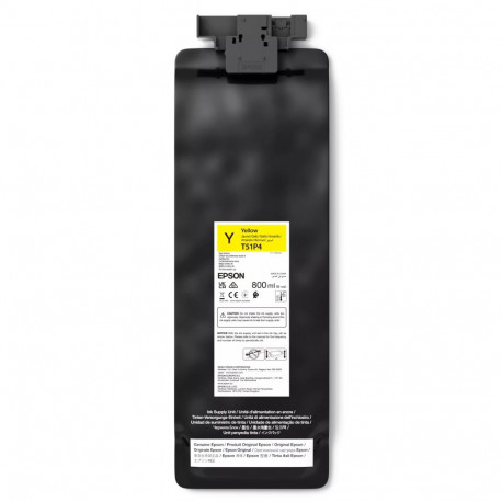 Epson tindipakk UltraChrome GS3 T51P400 (800ML), kollane