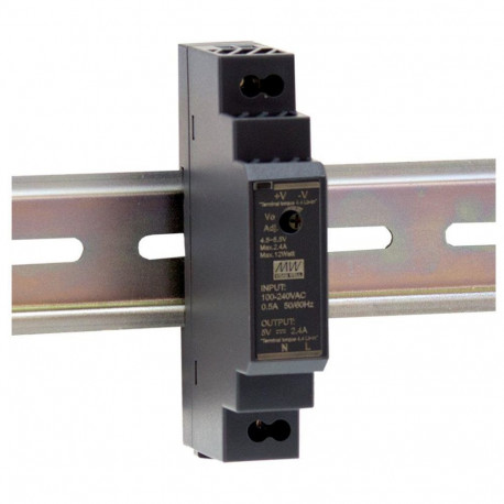 DIN rail power supply 15W 12V 1.25A