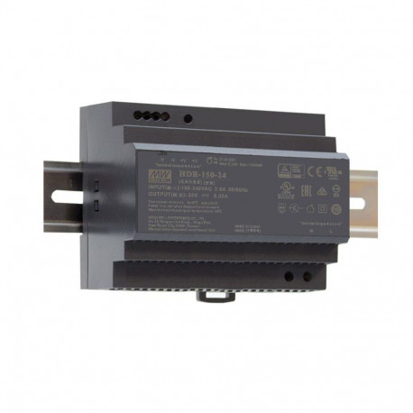 DIN rail power supply 150W 24V 6.25A