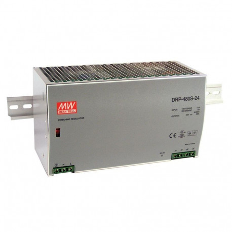 Toiteplokk DIN-liistule 480W 48V 10A