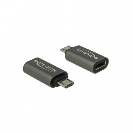 Konverter USB 2.0 Micro B (M) - USB-C 2.0 (F)