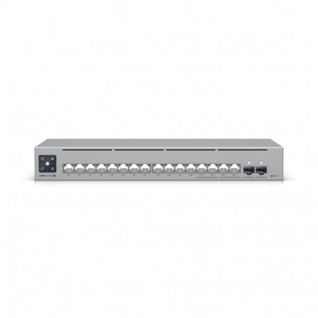 Switch: 4 x 2.5GbE PoE++, 12 x GbE PoE+, 2 x SFP+, Layer 3, räkitav, 180W